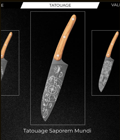 Sélectionner votre couteau
