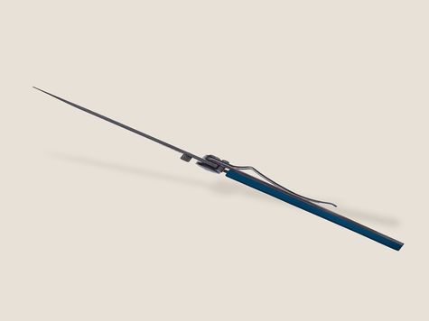 Deejo 37g, Aluminium bleu / Voile