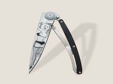 Deejo 37g, Ebène / Pin up