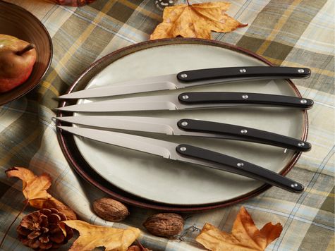 4 Deejo de table Restaurant, Façon ébène