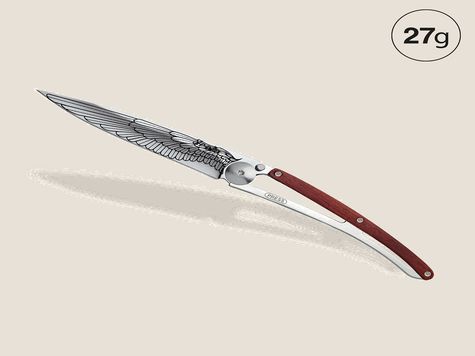 Deejo 27g, Bois corail / Aile