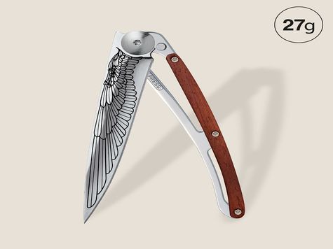 Deejo 27g, Bois corail / Aile
