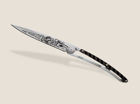 Deejo 37g, Fibre De Carbone / Biker