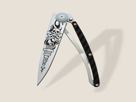 Deejo 37g, Fibre De Carbone / Biker