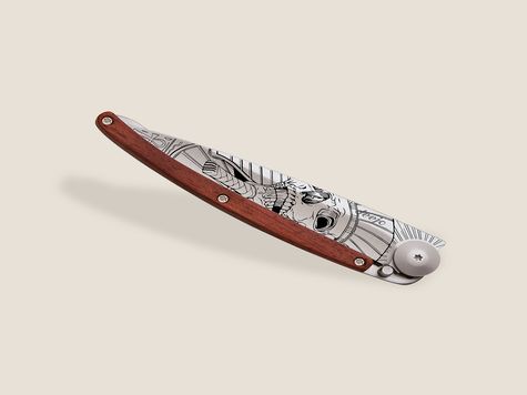 Deejo 37g, Bois Corail / Pharaon Skull