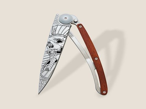 Deejo 37g, Bois Corail / Pharaon Skull