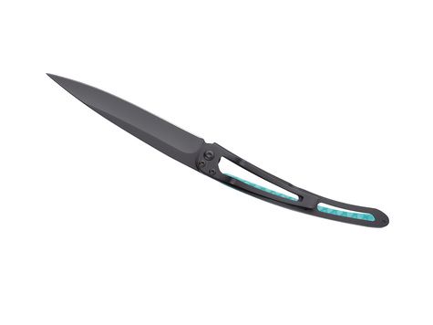 Deejo, 37g, Black, Skin turquoise / Vague