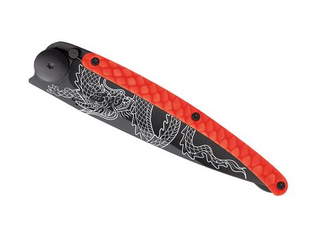 Deejo, 37g, Black, Skin rouge / Dragon Japonais