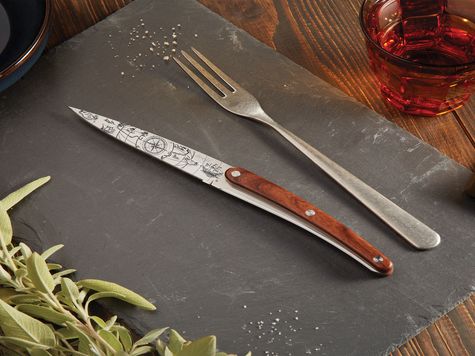 4 Deejo de table Restaurant, Façon palissandre / Saporem Mundi