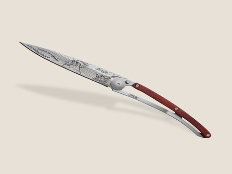 Deejo 37g, Bois Corail / Cocorico