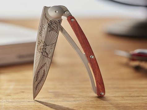 Deejo 37g, Bois Corail / Cocorico