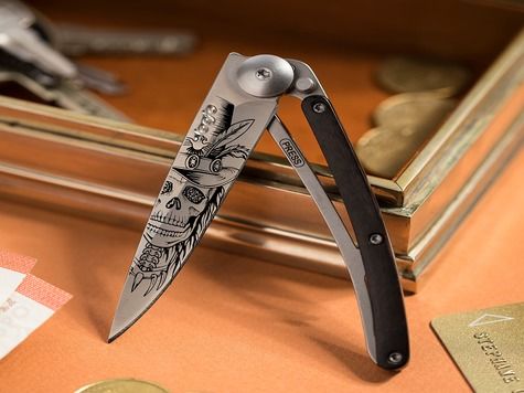 Deejo 37g, Ebène / Dandy skull