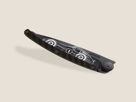Deejo 37g, Fibre de carbone / Bolide