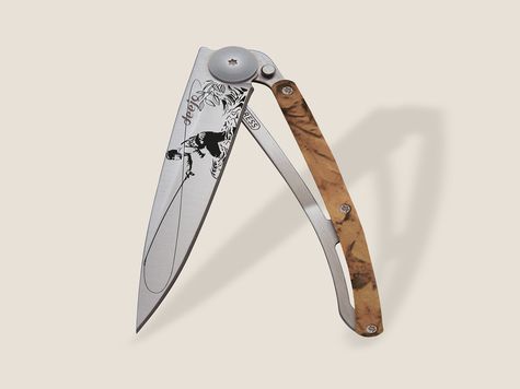 Deejo 27g, Camo Marron / Pêche à la mouche