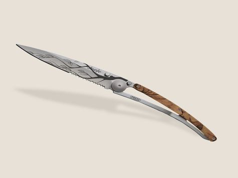 Deejo Serrated 37g, Camo Marron / Arbre