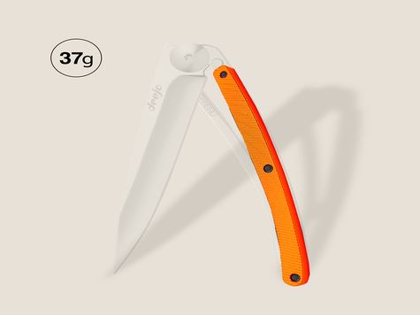 Manche aluminium orange, pour Deejo 37GR