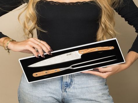 Coffret Set à découper Damas + certificat