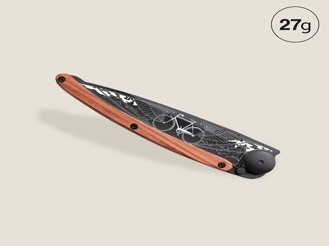 Deejo 27g, Bois Corail / Vélo