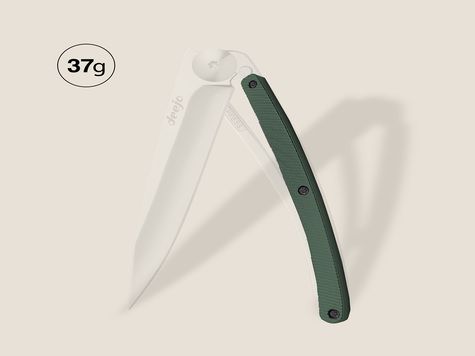 Manche aluminium kaki, pour Deejo 37GR