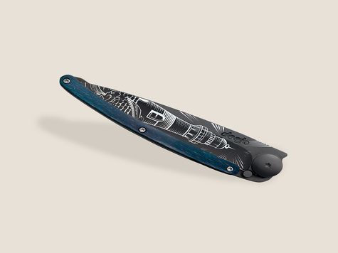 Deejo 37g, Hêtre Bleu / Phare