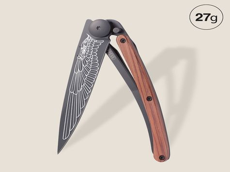 Deejo 27g, Bois Corail / Aile