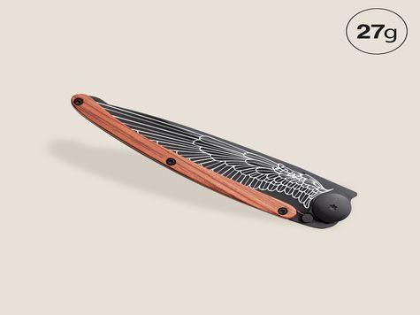 Deejo 27g, Bois Corail / Aile
