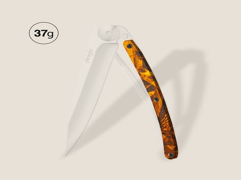 Manche Camouflage Orange, pour Deejo 37GR