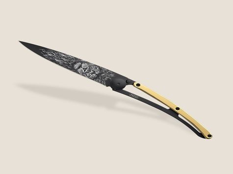 Deejo 37g, Doré Or Jaune / Lion