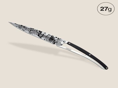Deejo 27g, Ebène / Mécanique