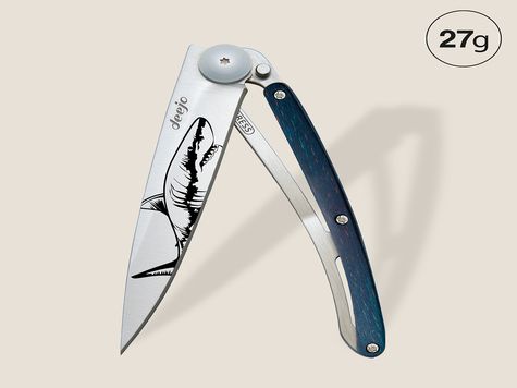Deejo 27g, Hêtre Bleu / Requin