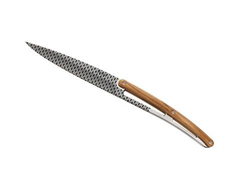 Set de 6 Deejo de table  miroir / olivier / géométrie