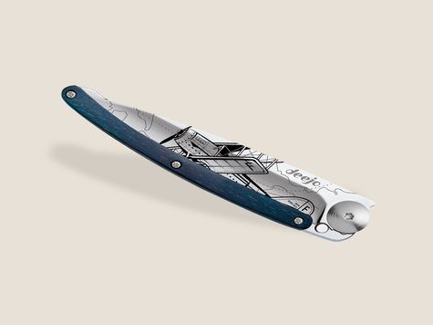 Deejo 37g, Hêtre Bleu / Aviation