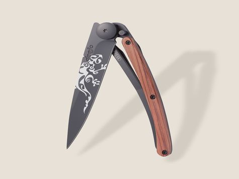 Deejo 37g, Bois Corail / Gecko