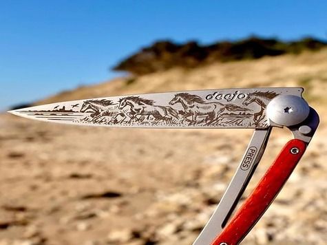 Deejo 27g, Bois Corail / Chevaux sauvages