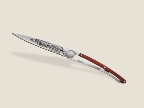 Deejo 37g, Bois Corail / Papillon