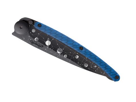 Deejo, 37g, Black, Skin bleue / Astro