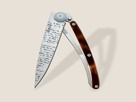 Deejo 37g, Tortue ambrée / Manuscrit