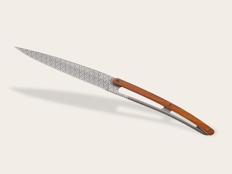 6 Deejo de Table, Bois Corail / Géométrie
