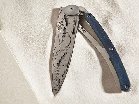 Deejo 37g, Hêtre Bleu / Vagues