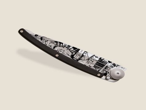 Deejo 37g, Ebène / Mécanique