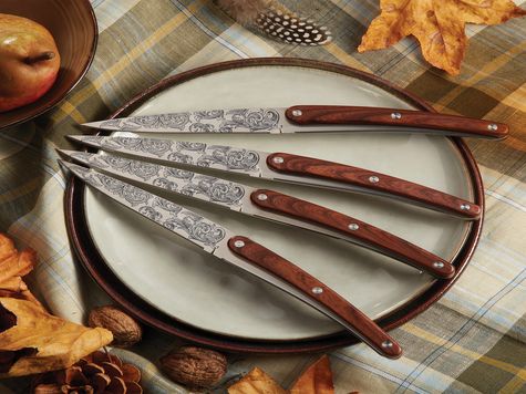 4 Deejo de table Restaurant, Façon palissandre / Floréal